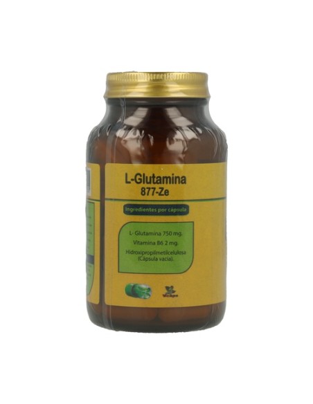 L-Glutamina 877-Ze 90 cápsulas de 877mg Zeus
