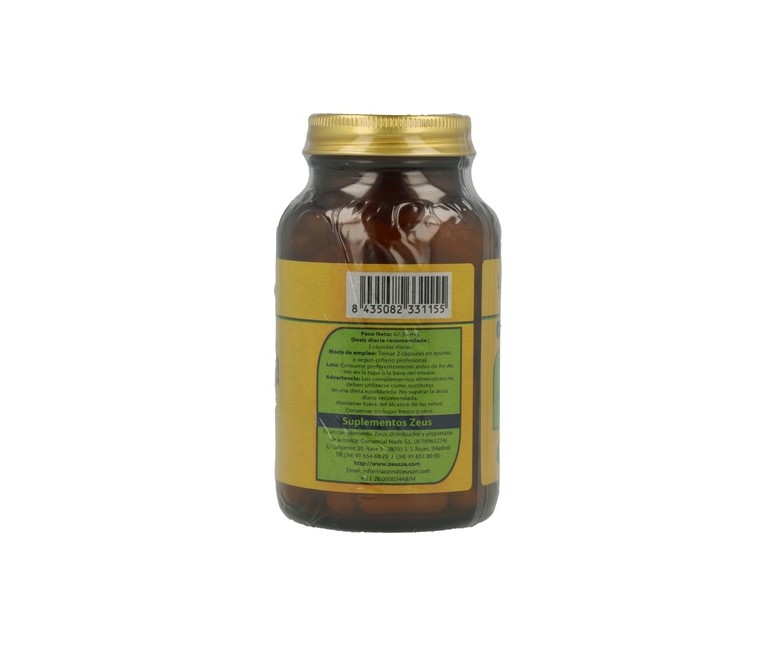 L-Glutamina 877-Ze 90 cápsulas de 877mg Zeus