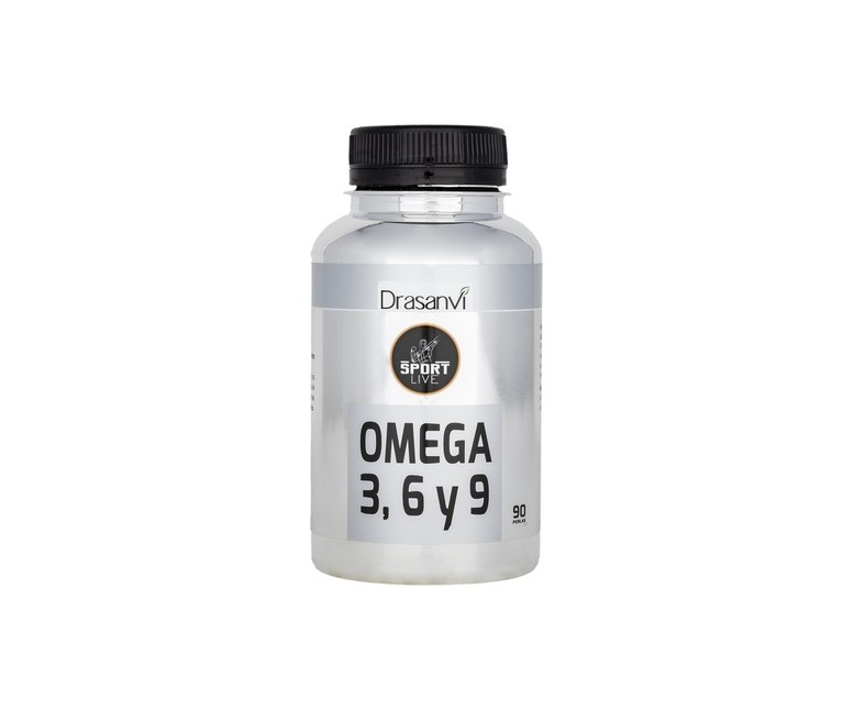 Omega 3,6 y 9 Sport Life 90 perlas de 1387mg Drasanvi