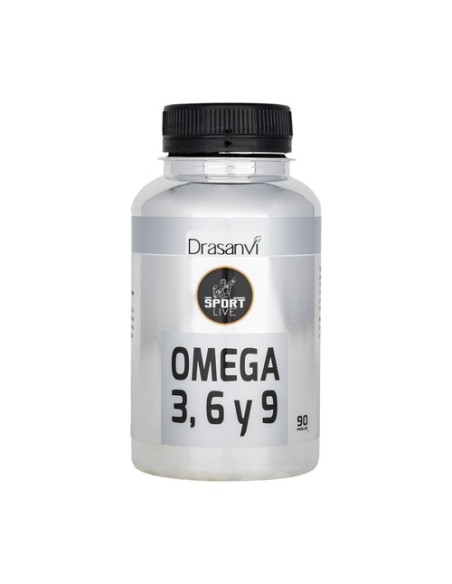 Omega 3,6 y 9 Sport Life 90 perlas de 1387mg Drasanvi