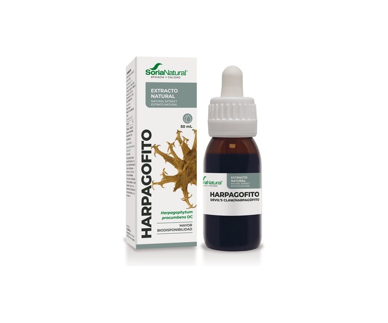 Extracto Natural de Harpagofito (Fórmula XXI) 50 ml Soria Natural
