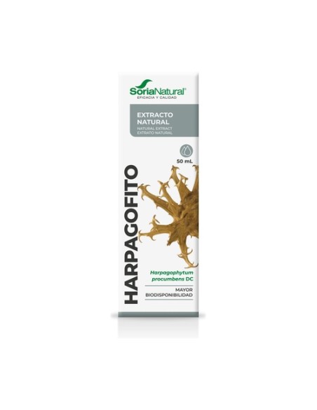 Extracto Natural de Harpagofito (Fórmula XXI) 50 ml Soria Natural