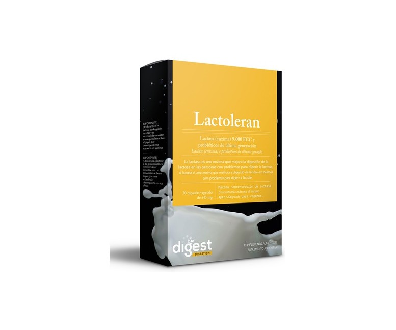 Lactoleran 30 cápsulas vegetales Herbora