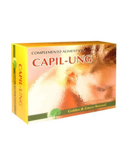 Capil Ung cabello y unas 60 cápsulas Golden Green