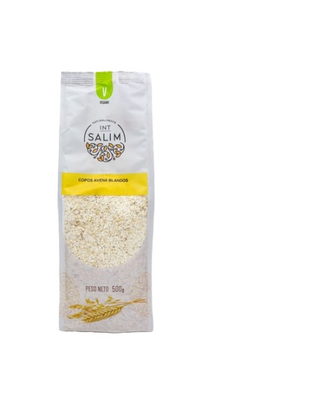 Copos de avena blandos integral 500 g Int-Salim