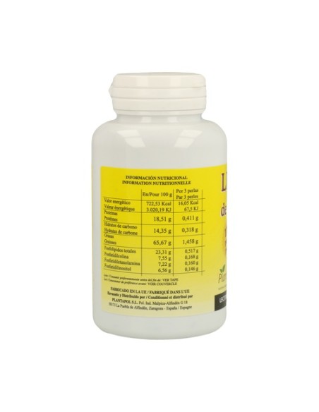 Lecitina de Soja Ip 120 cápsulas de 740mg Plantapol