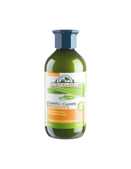 Champú hidratante con aloe vera 300 ml de gel Corpore Sano