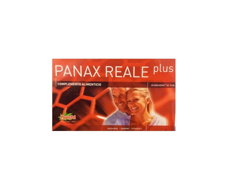 Panax Reale Plus (Jalea-Ginseng-Vitamina C) 20 ampollas Plantapol