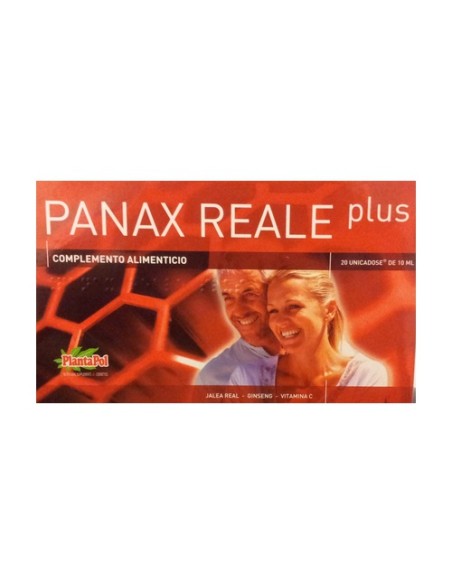 Panax Reale Plus (Jalea-Ginseng-Vitamina C) 20 ampollas Plantapol