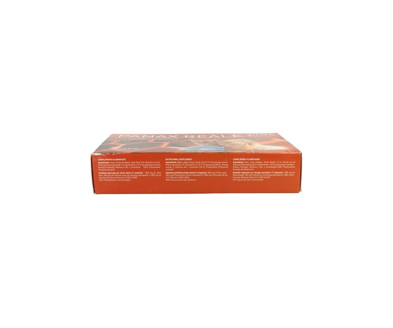 Panax Reale Plus (Jalea-Ginseng-Vitamina C) 20 ampollas Plantapol