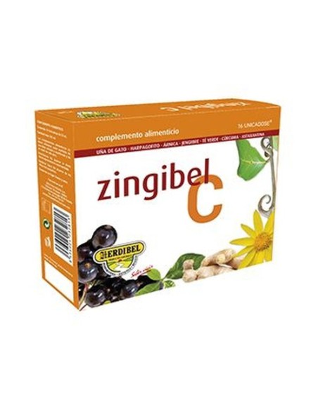 Zingibel 16 ampollas Herdibel
