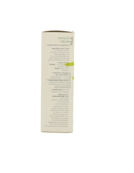 Extracto de Tila Formula (Fórmula XXI) 50 ml Soria Natural
