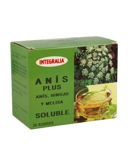 Anís Plus Soluble 20 sobres Integralia