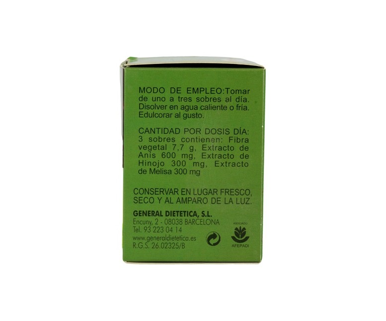 Anís Plus Soluble 20 sobres Integralia