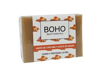 Jabón de cúrcuma y aceite de argán