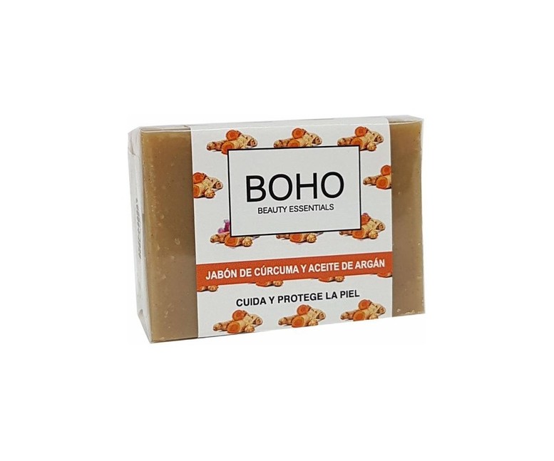 Jabón de cúrcuma y aceite de argán 100 g Boho