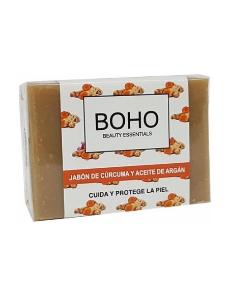 Jabón de cúrcuma y aceite de argán 100 g Boho