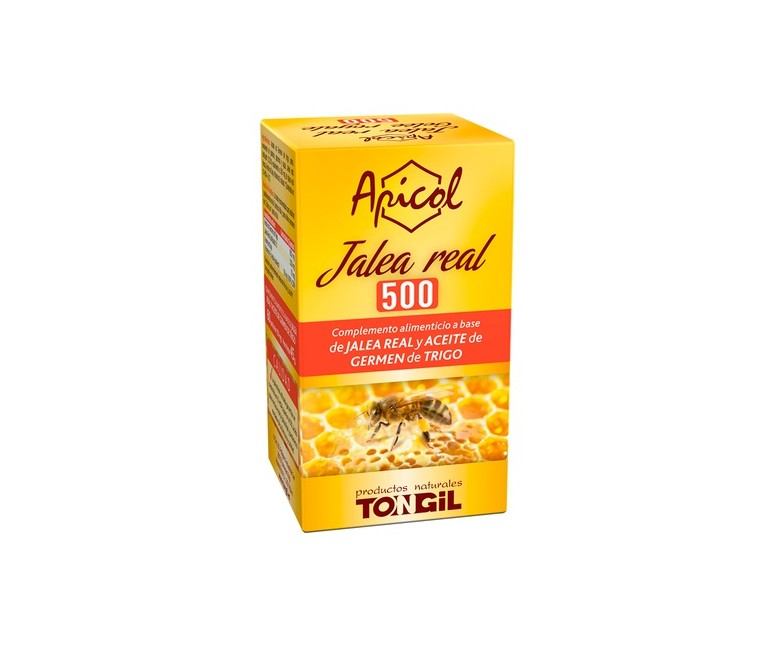 Apicol jalea real 500 60 perlas de 737.2mg Tongil