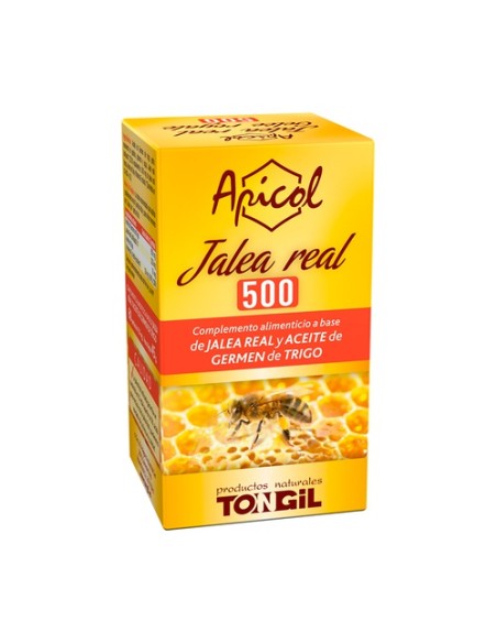 Apicol jalea real 500 60 perlas de 737.2mg Tongil