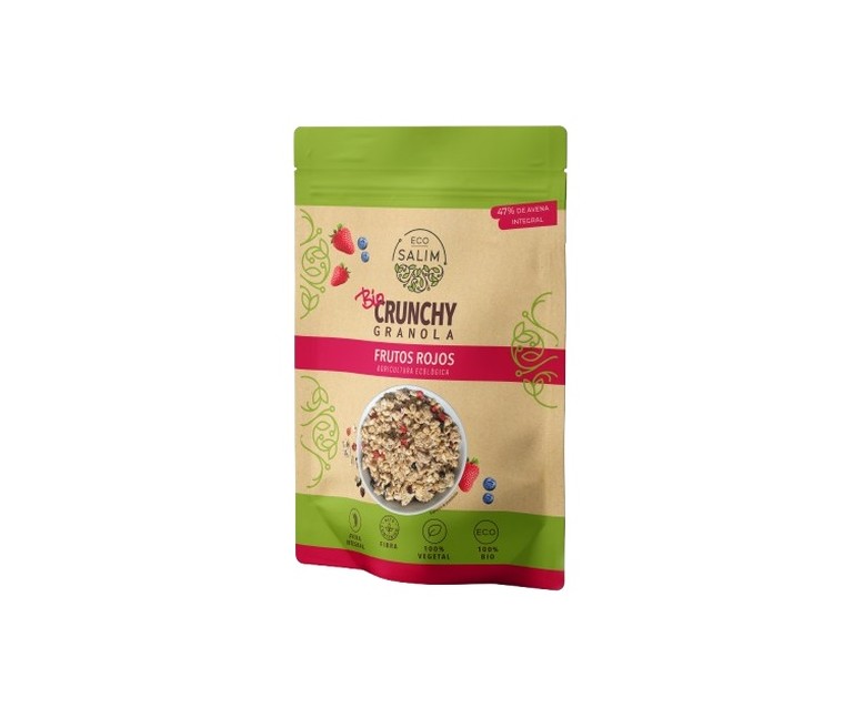 Crunchy granola frutos rojos Bio 250 g Eco Salim