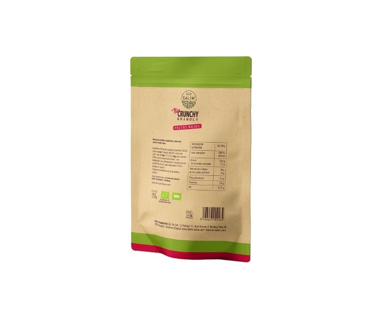 Crunchy granola frutos rojos Bio 250 g Eco Salim