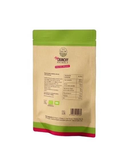 Crunchy granola frutos rojos Bio 250 g Eco Salim