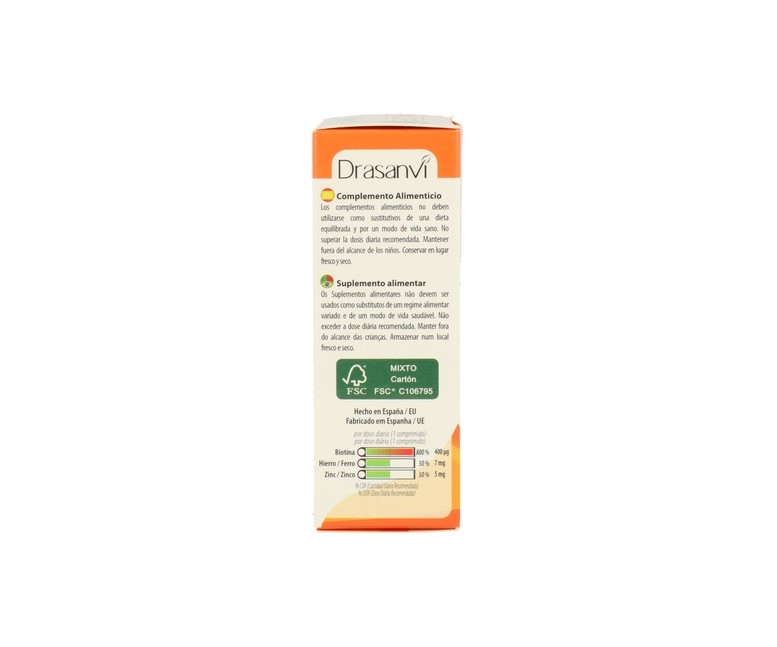Biotina 45 comprimidos Drasanvi