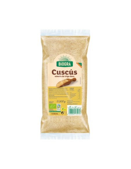 Cus Cus Trigo Blanco Natural 500 g Biográ