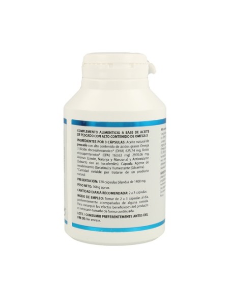 Omega 3 Activo 1000 Mg. 120 cápsulas Equisalud