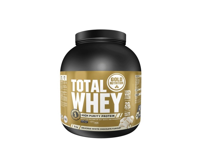 Total Whey Chocolate Blanco 2 kg Gold Nutrition