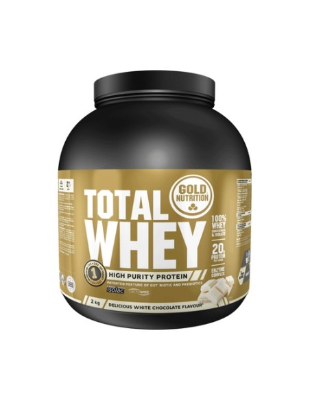 Total Whey Chocolate Blanco 2 kg Gold Nutrition