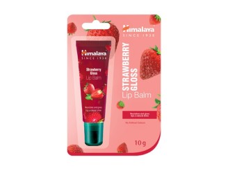 Bálsamo labial gel con brillo de fresa