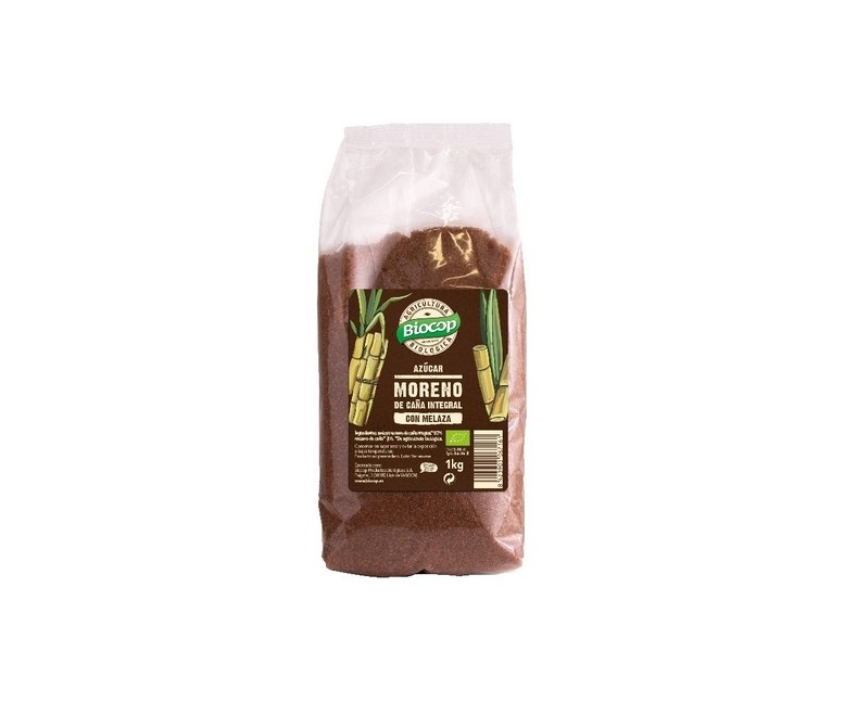 Azúcar moreno caña integral melaza 1 kg Biocop