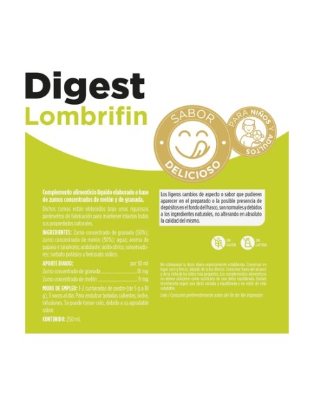 Lombrifin (digestivo) 250 ml Eladiet