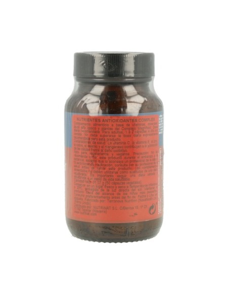 Nutrientes Antioxidantes Complex 50 cápsulas Terranova