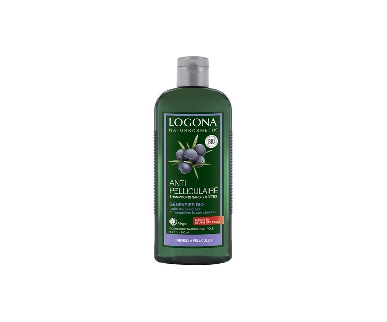 Champú anticaspa de enebro 250 ml Logona