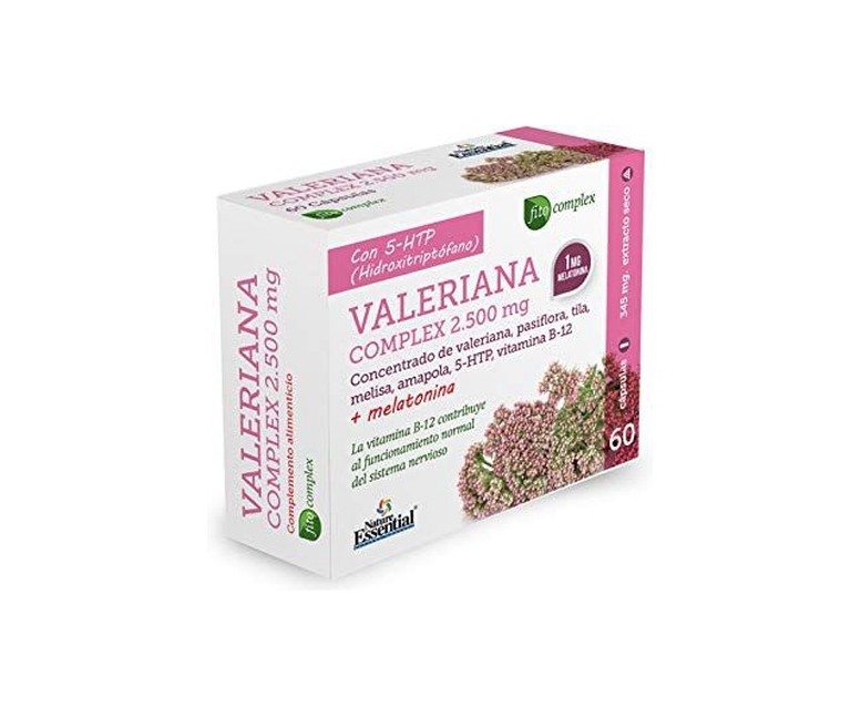 Valeriana Complex 2500 mg 60 cápsulas Nature essential