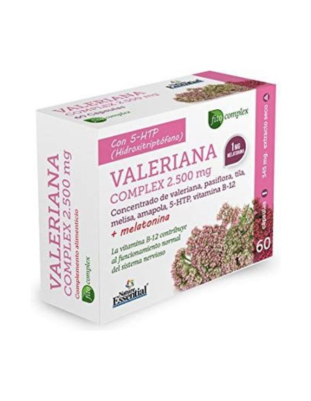 Valeriana Complex 2500 mg 60 cápsulas Nature essential