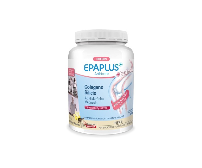 Arthicare Colágeno con Calcio 334 g (Vainilla) Epaplus - Peróxidos Farmacéuticos