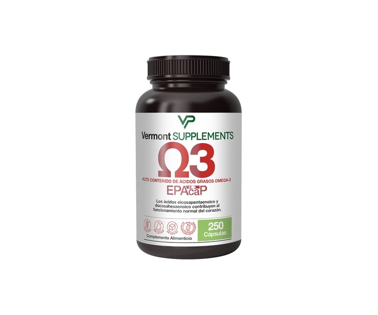 Epacap 250 cápsulas Vermont Supplements