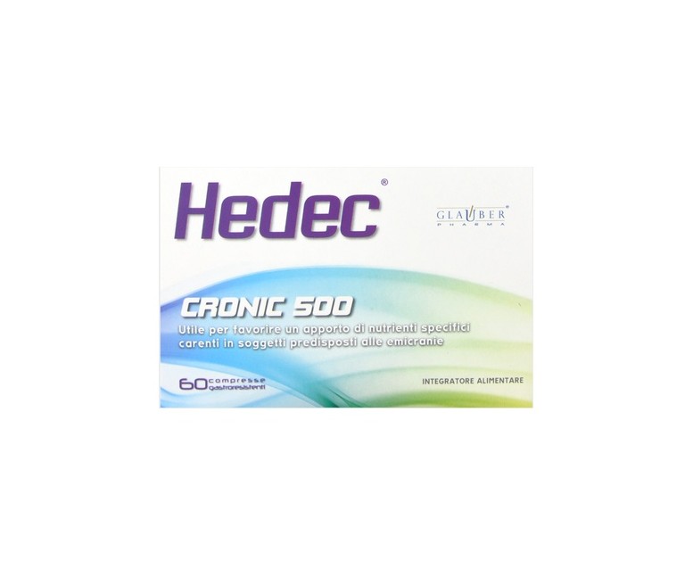 Hedec 60 comprimidos Glauber Pharma