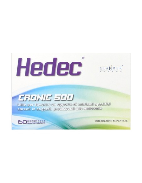 Hedec 60 comprimidos Glauber Pharma