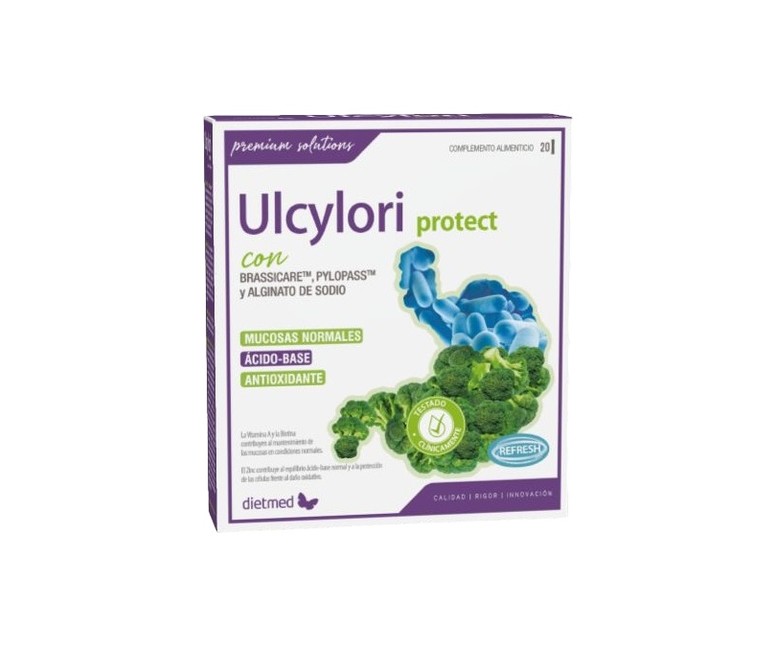 Ulcylori protect mantenimiento de las mucosas 20 sticks Dietmed
