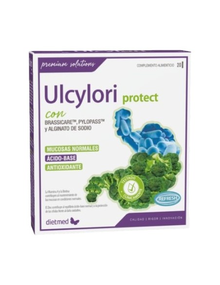 Ulcylori protect mantenimiento de las mucosas 20 sticks Dietmed
