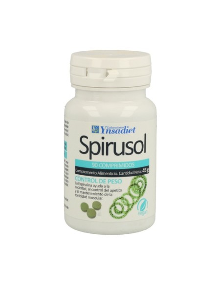 Espirulina Spirusol 90 comprimidos Hijas del Sol