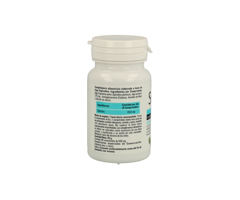 Espirulina Spirusol 90 comprimidos Hijas del Sol