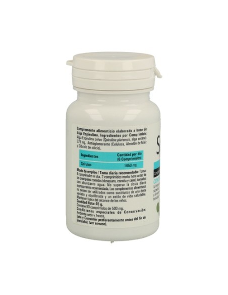 Espirulina Spirusol 90 comprimidos Hijas del Sol