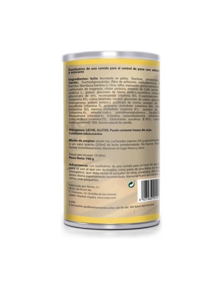 Batido Saciante (Vainilla) 700 g de polvo Sotya