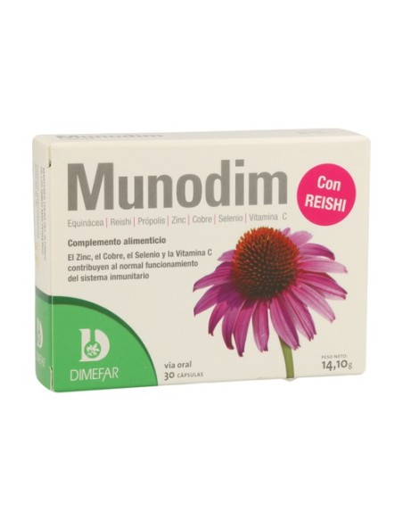Munodim 30 cápsulas de 470mg Dimefar