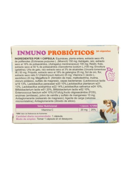 Inmuno Biotic 30 cápsulas Dis